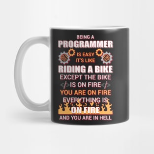 Programming is Easy | Funny Programmer Mug